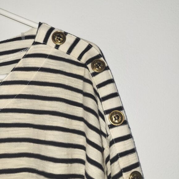 Soft Surroundings Striped Lace Dress Small - Picture 4 of 10